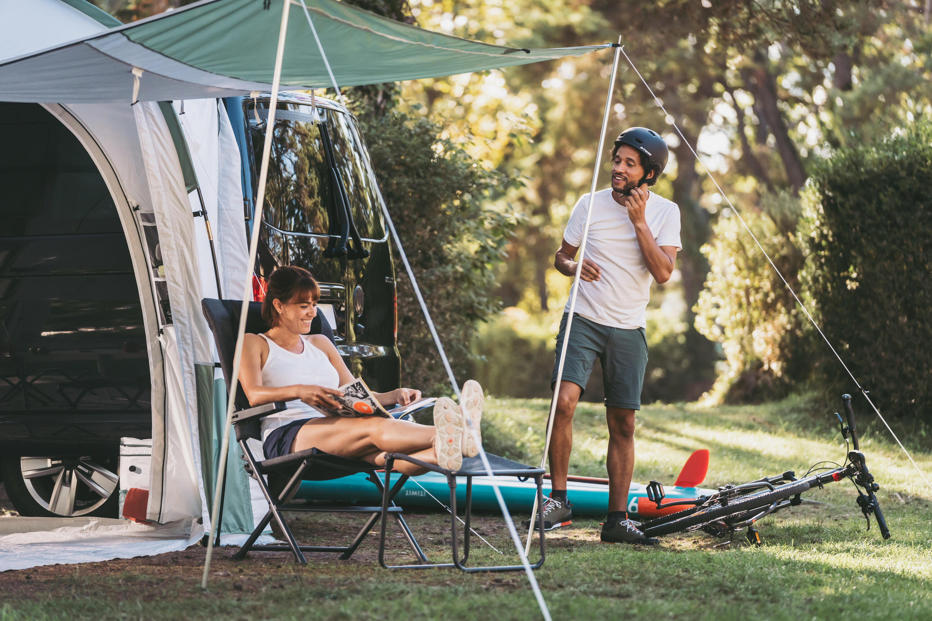 Repose-jambes pour le camping 7/7