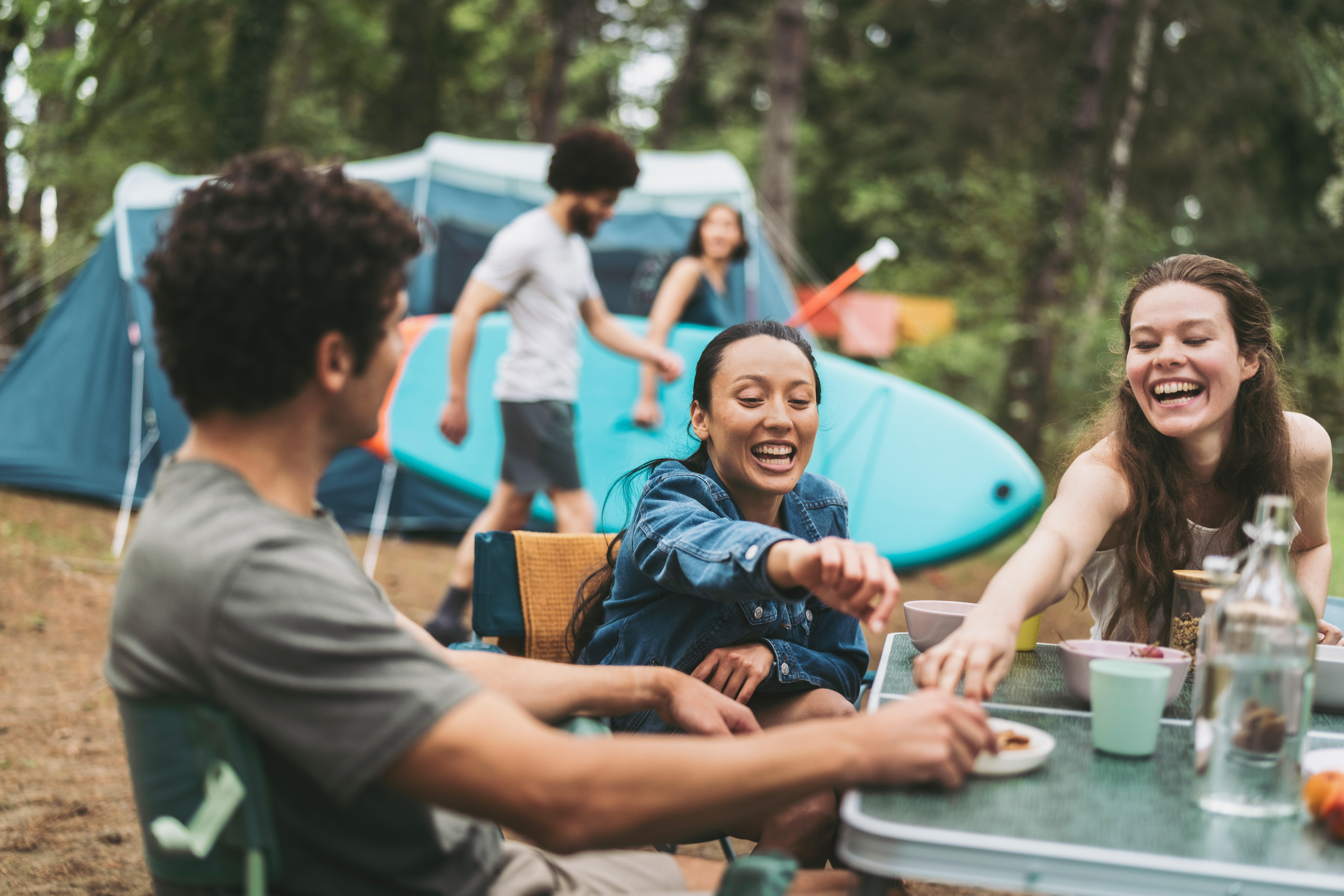 6-Person Camping Folding Table - QUECHUA