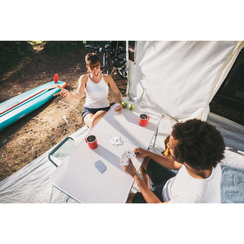 Campingtisch klappbar mit 4 Hockern - für 4‒6 Personen 