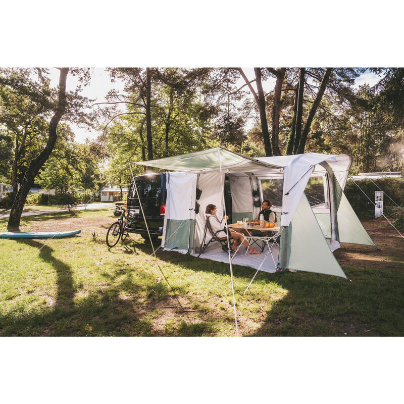 Adăpost living Auvent cu bețe pentru van Van Connect Arpenaz Fresh - 6 persoane