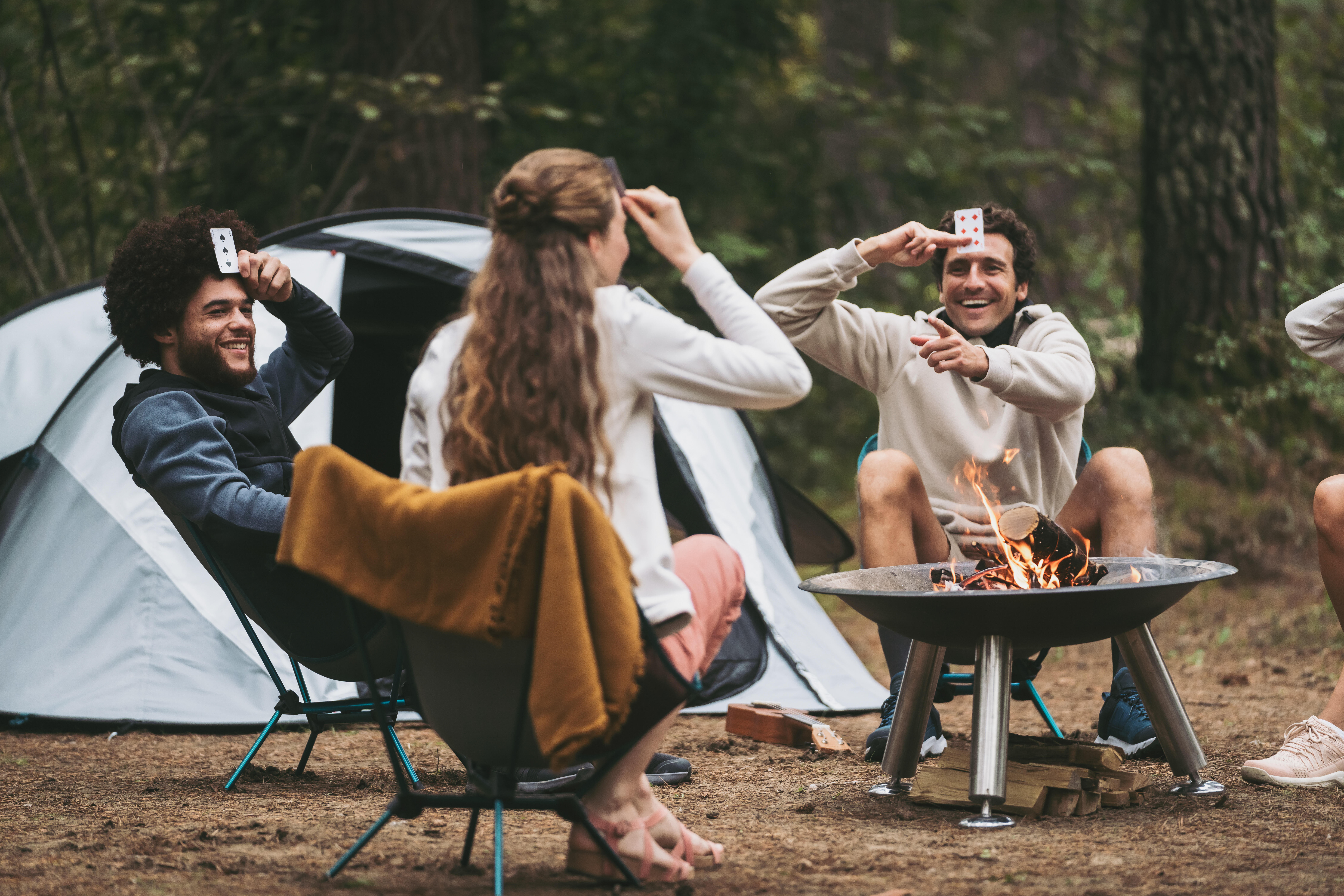 Tente de camping 3 personnes, 2 Seconds Fresh & Black - QUECHUA