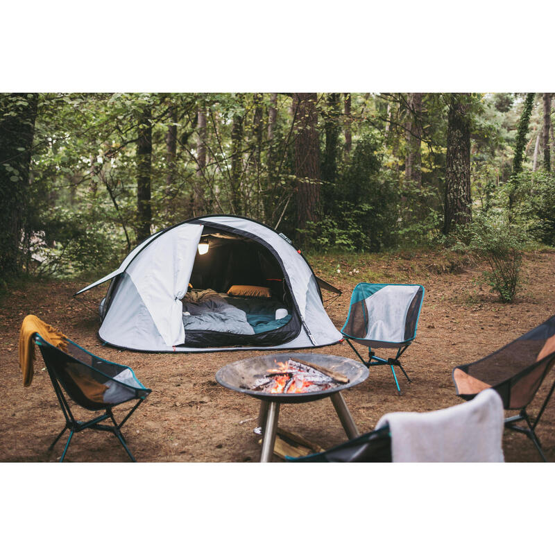 Cort de camping instant 3 locuri, 2 Seconds Fresh & Black