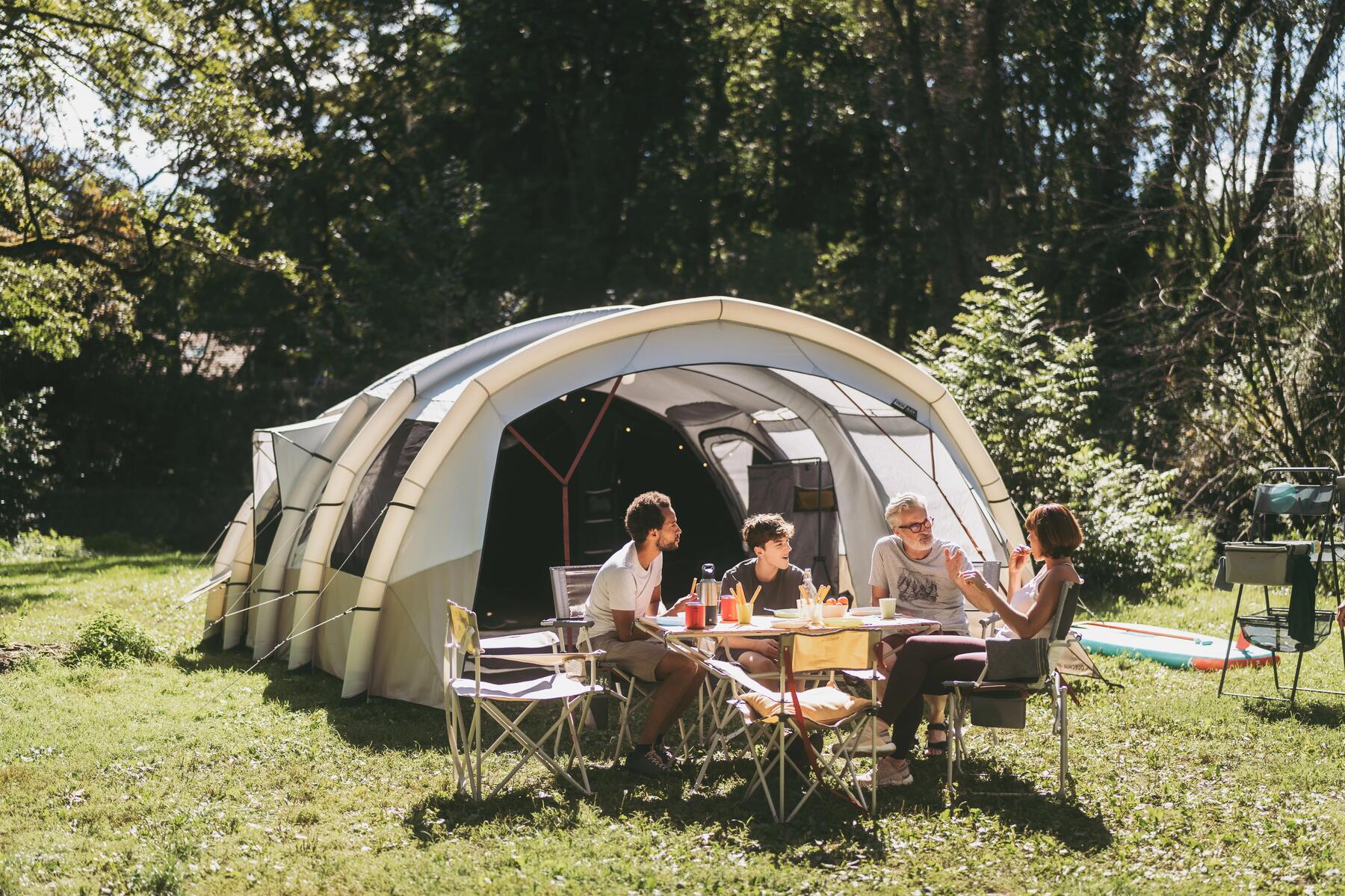 Tent schoonmaken onderhouden