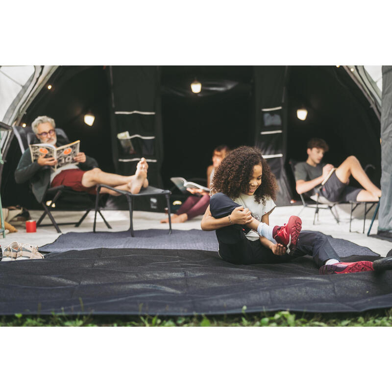 Tente gonflable de camping - air seconds 6.3 xxl f&b - 6 personnes - 3 chambres