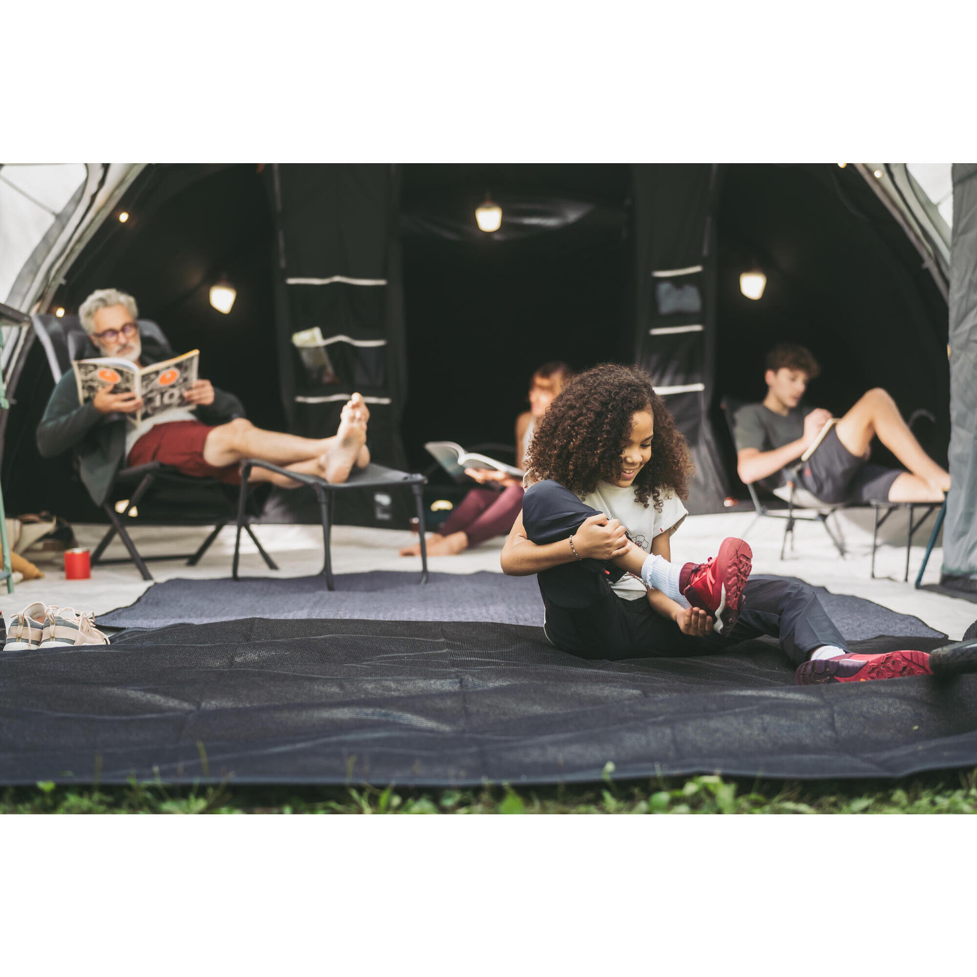 Inflatable camping tent - Air Seconds 6.3 XXL F&B - Sleeps 6 Inflatable camping tent - Air Seconds 6.3 XXL F&B - Sleeps 6