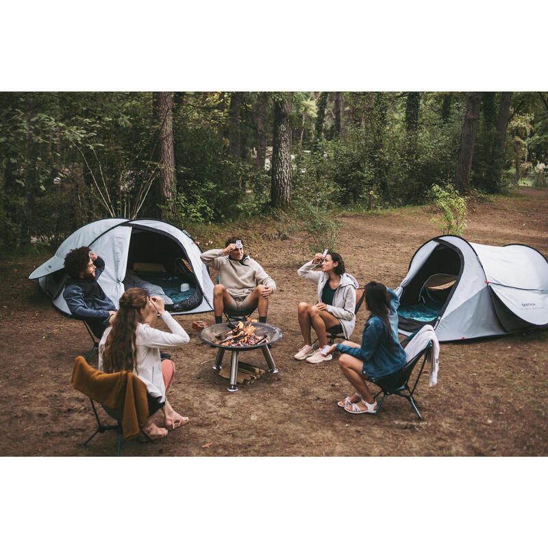 Cort de camping instant 2 locuri, 2 Seconds Fresh & Black