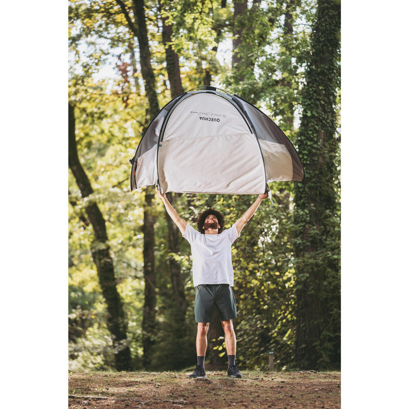 Cort de camping instant 2 locuri, 2 Seconds Fresh & Black
