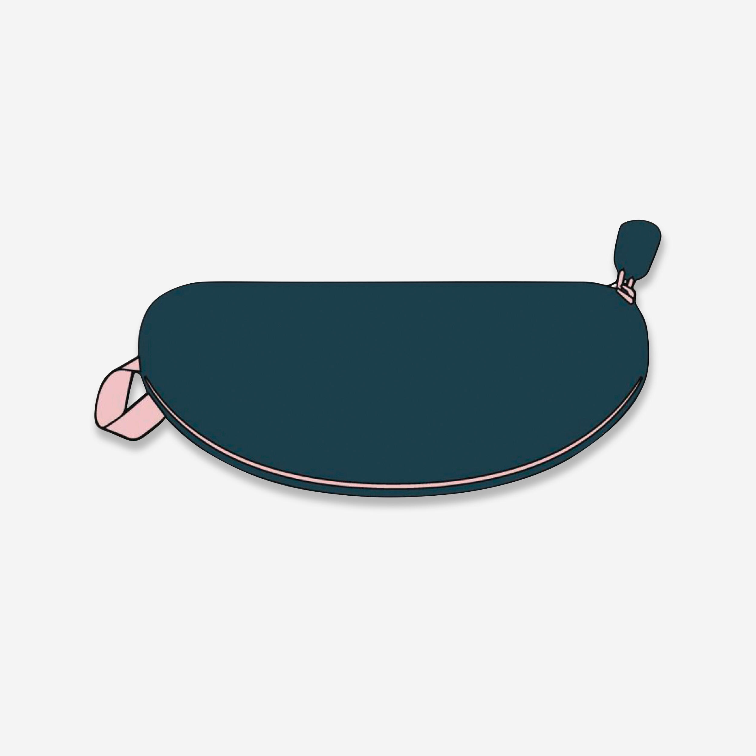 Quechua - Etui À Lunettes De Soleil Rigide - Case 560 Jr - Enfant - Bleu/rose - Etui Lunettes - Accessoires Du Sportif - Bleu - Taille Unique -
