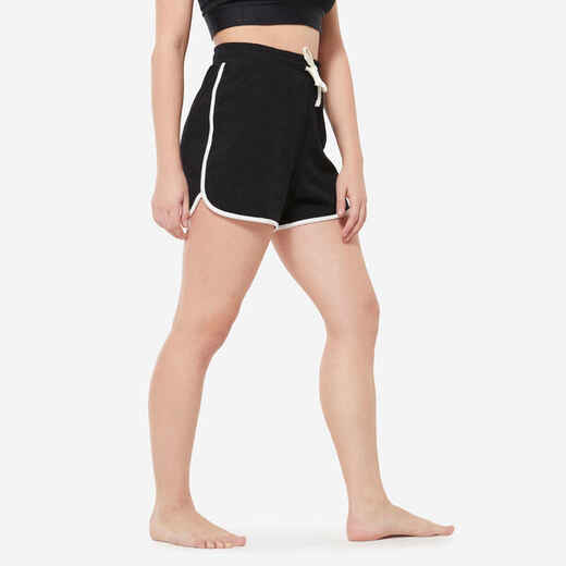 
      Women's High-Waist Modern Dance Shorts - Black
  