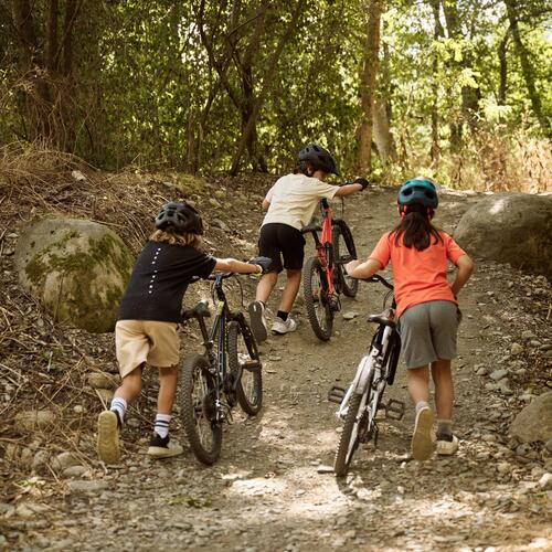 Vtt enfant 20" expl 500 orange 6-9 ans