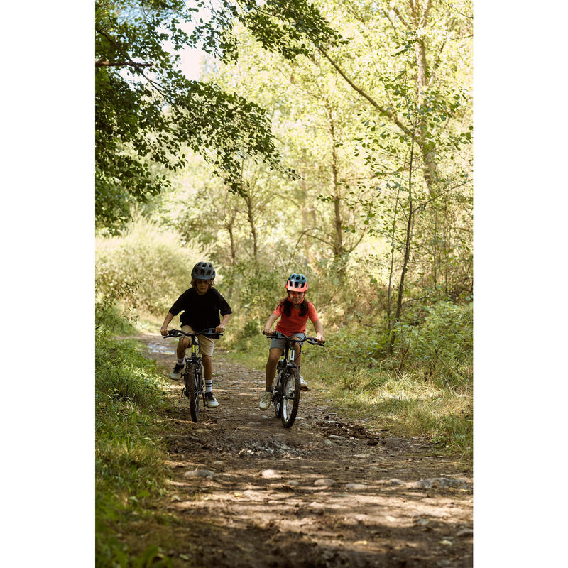 Bicicleta niños 20 Pulgadas MTB Rockrider ST 120 Blanco Naranja 6- 9 Años