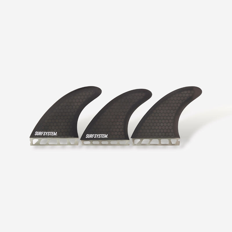 3 AILERONS FIBRES SURF FUTURES TAILLE L