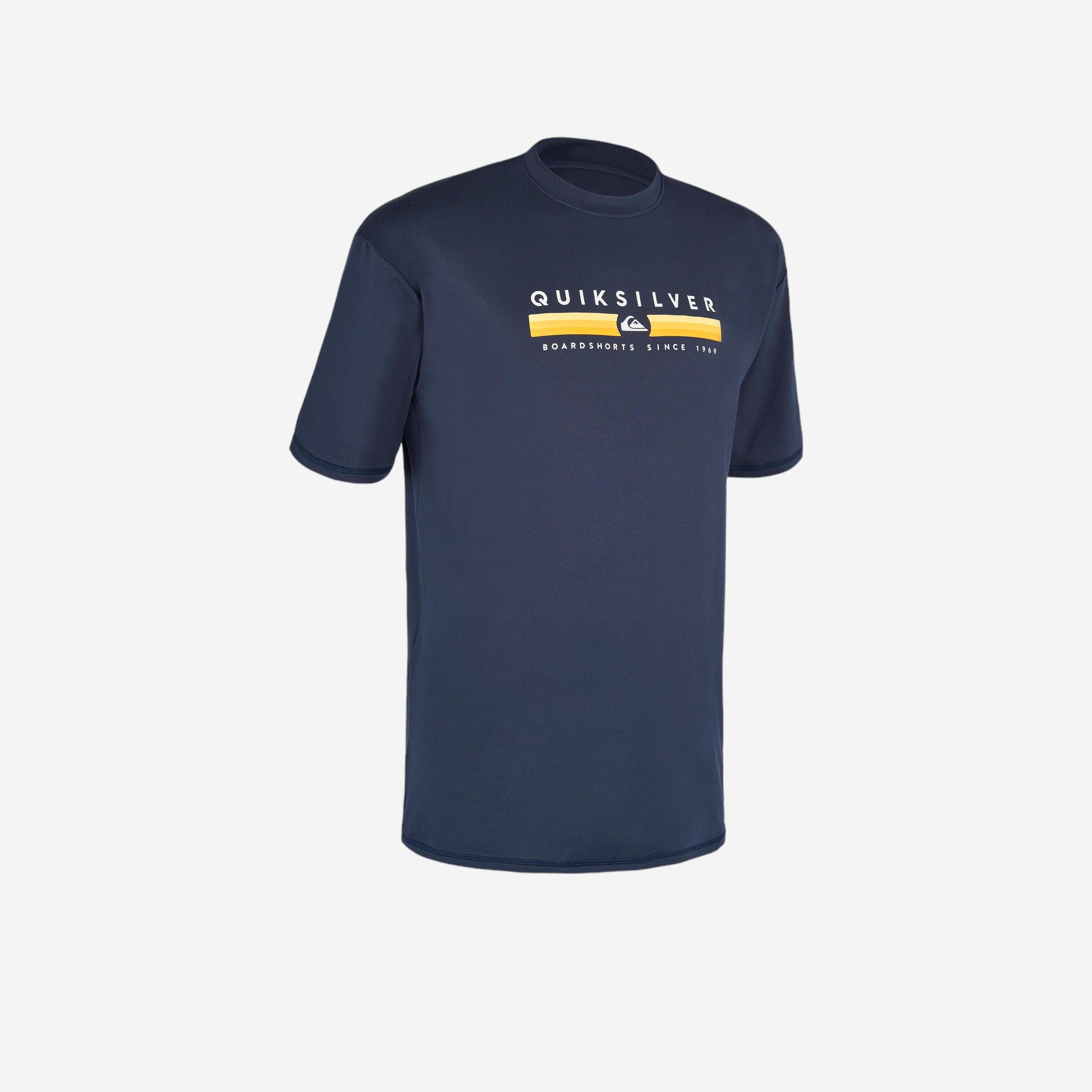 QUIKSILVER Camiseta protección solar QuiksilverHombre Manga Corta Azul Marino