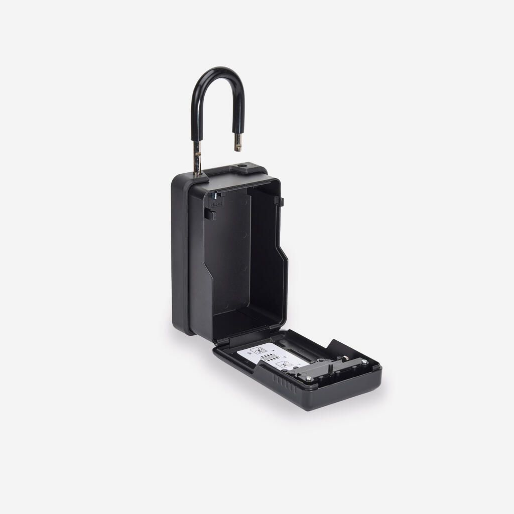 Cadenas à code pour clés de voiture - Boite à clefs sécurisée - noir