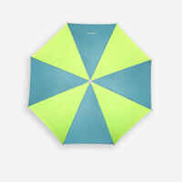 Beach umbrella 2 person UPF 50+ - Paruv windstop blue yellow