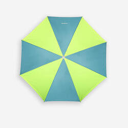 Parasol de plage 2 places UPF 50+ - Paruv windstop bleu jaune