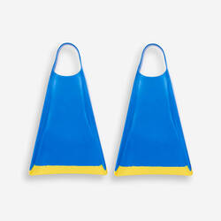 Bodyboard fins - 100 turquoise yellow