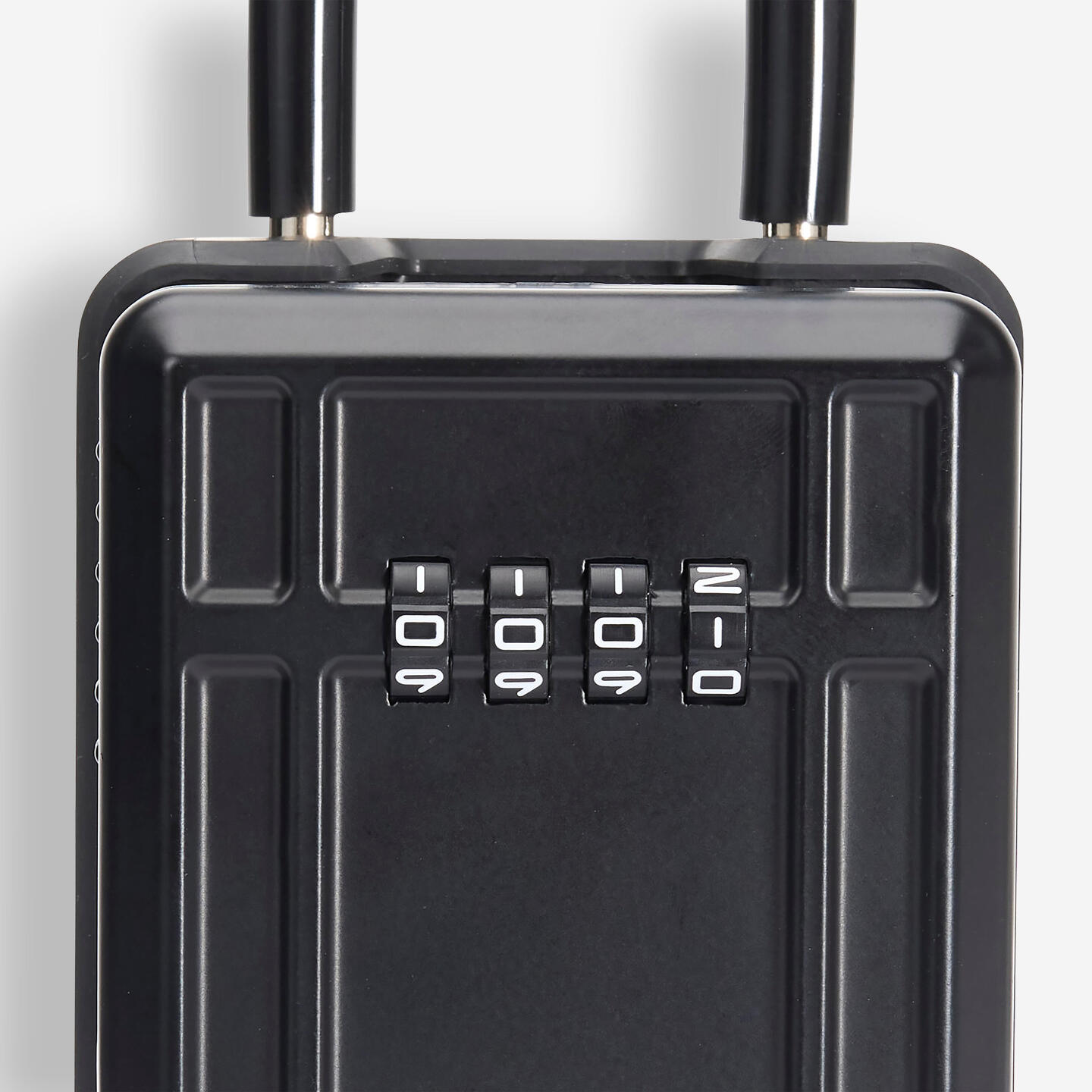 Combination car key padlock - Secure key box - black