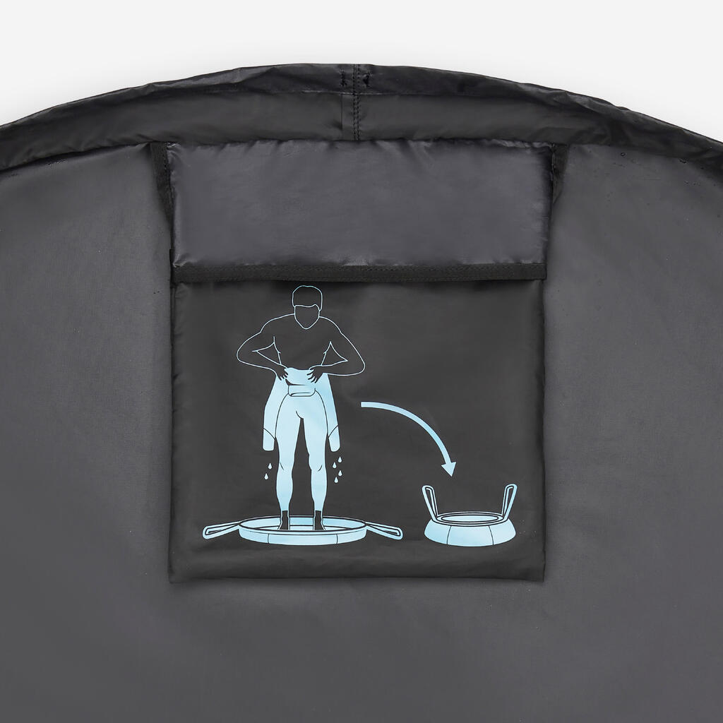 Hidrotērpa soma, melna