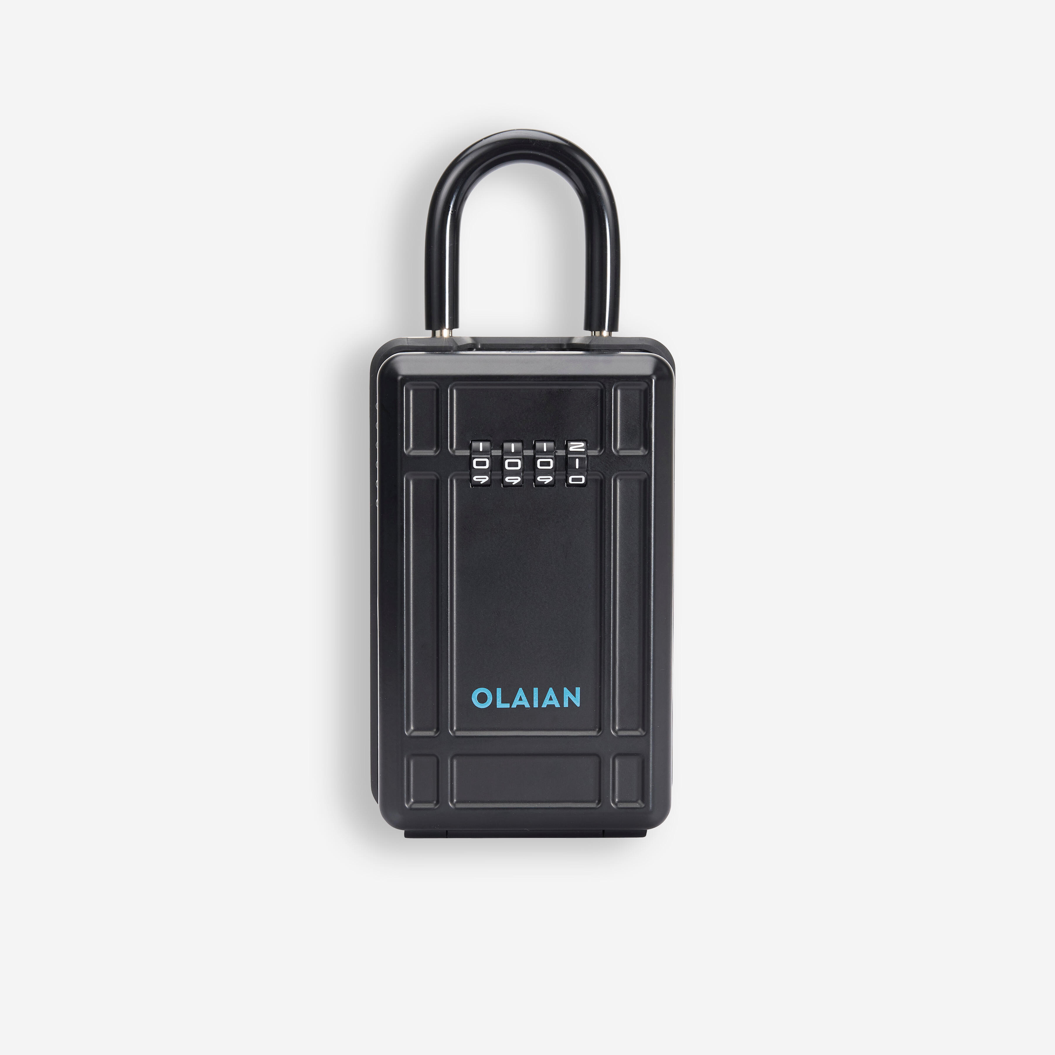 Code padlock for car keys - black