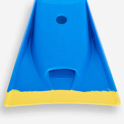 Bodyboard fins - 100 turquoise yellow