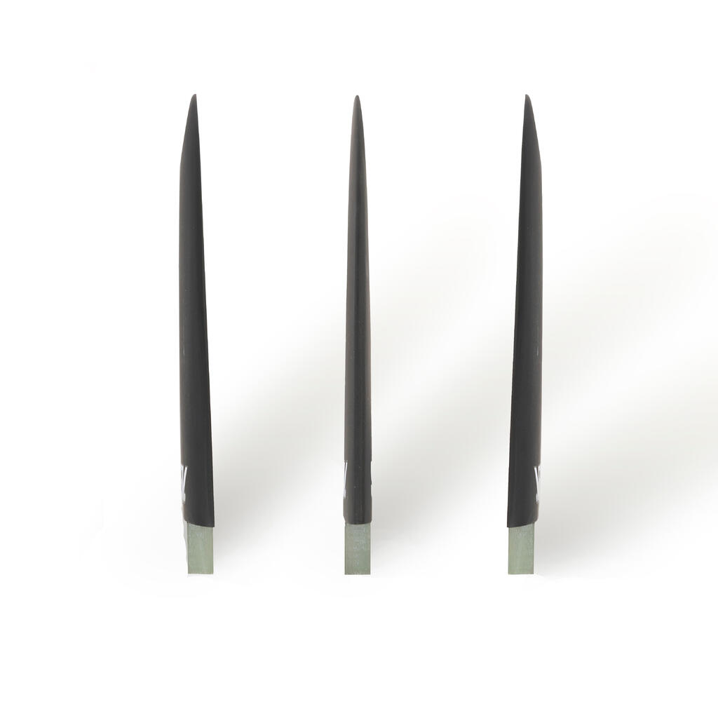3 surfing FCS1 fibre fins - Size L black