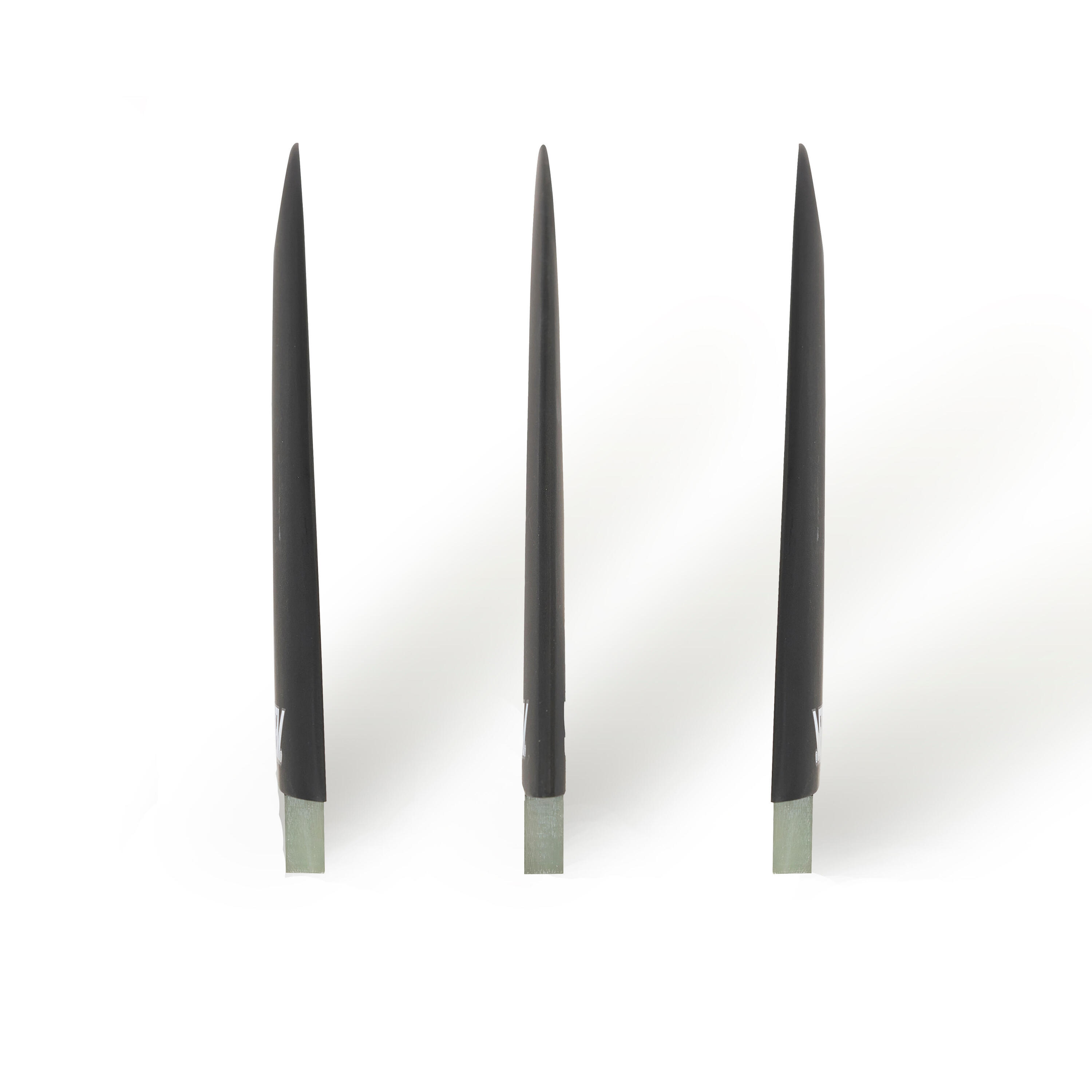 3 Finnen Surfboard Fiber FCS1 - Grösse L schwarz 3/6