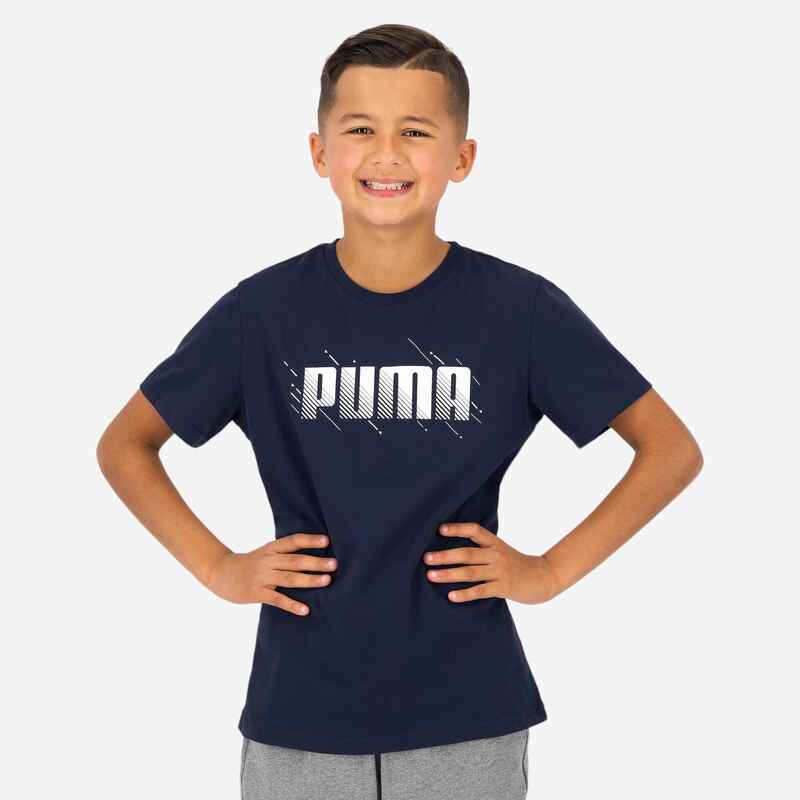 Puma T-Shirt Kinder - marineblau - Decathlon