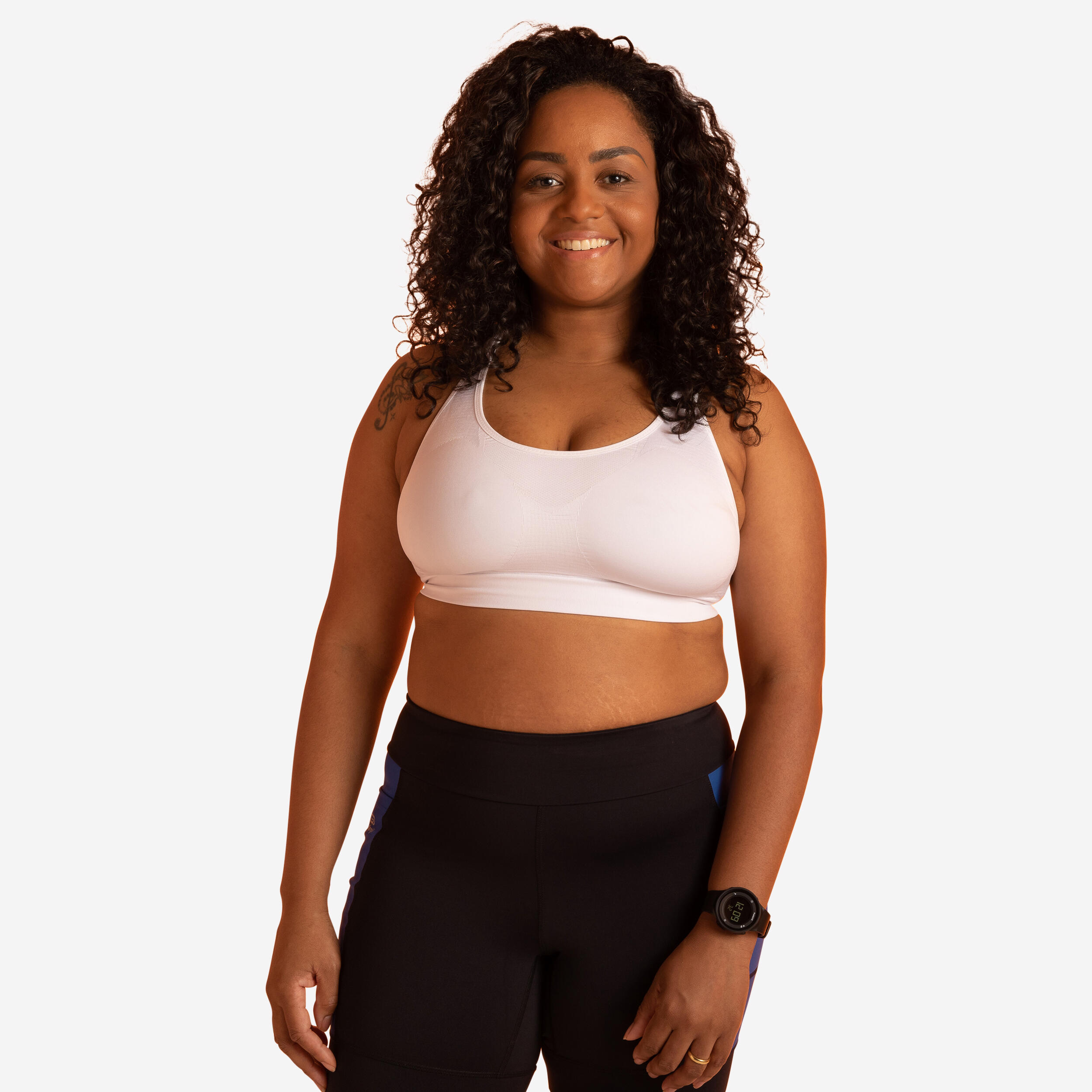 KALENJI BASIC RUNNING BRA - HIGH SUPPORT