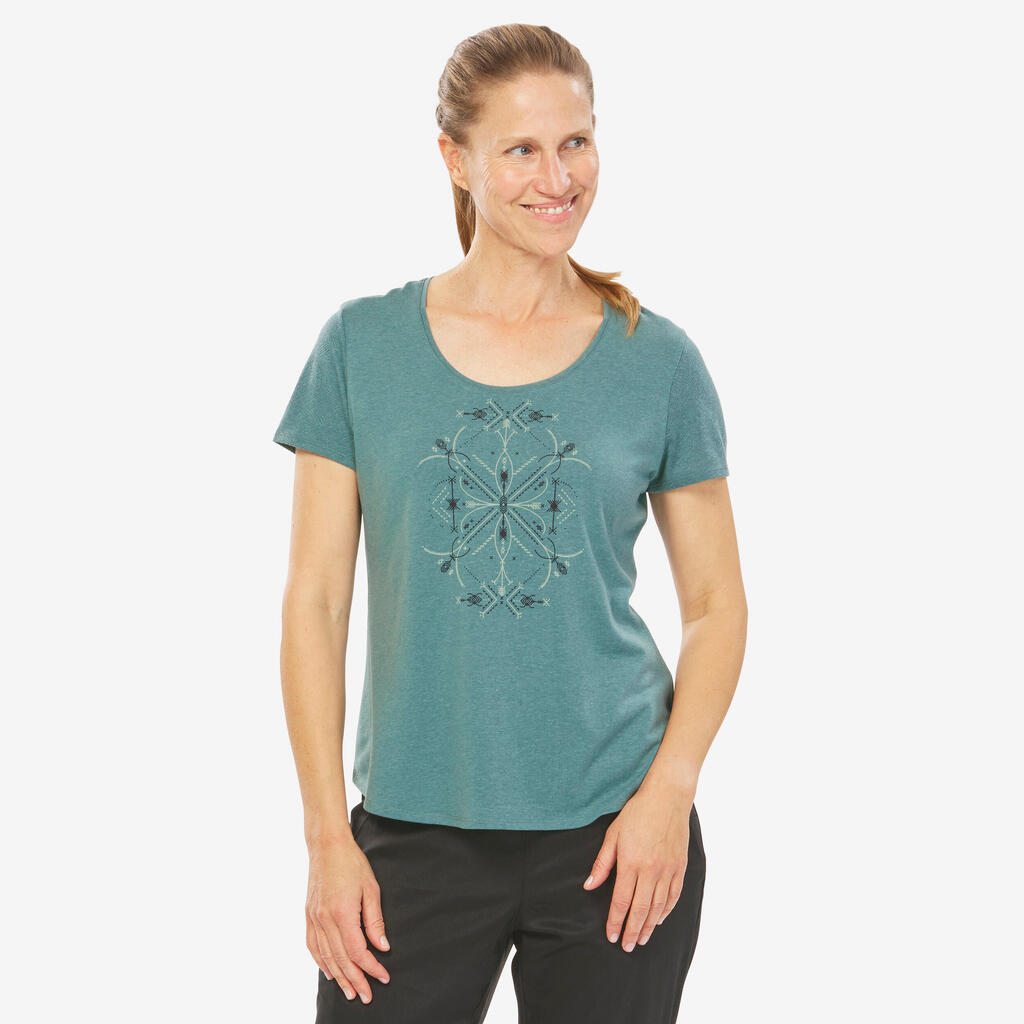 T-shirt de randonnée  - NH500 - Femme