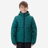 Kids’ Extra Warm and Waterproof Padded Ski Jacket 180 WARM - Green