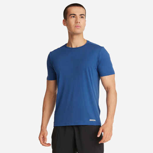
      Dry Men's Running Breathable T-shirt - Blue
  