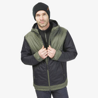 Men Winter Warm Snow Jacket - Padded & Waterproof Upto -10°C - Green NH500