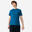 T-shirt de running respirant Homme - KIPRUN 100 Dry Bleu de prusse