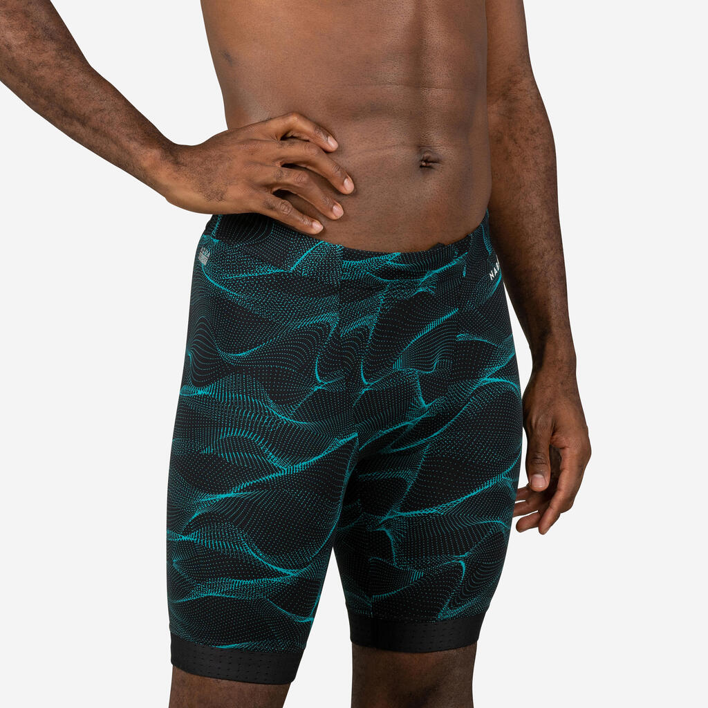 Badehose Jammer Herrren - Fiti schwarz/türkis