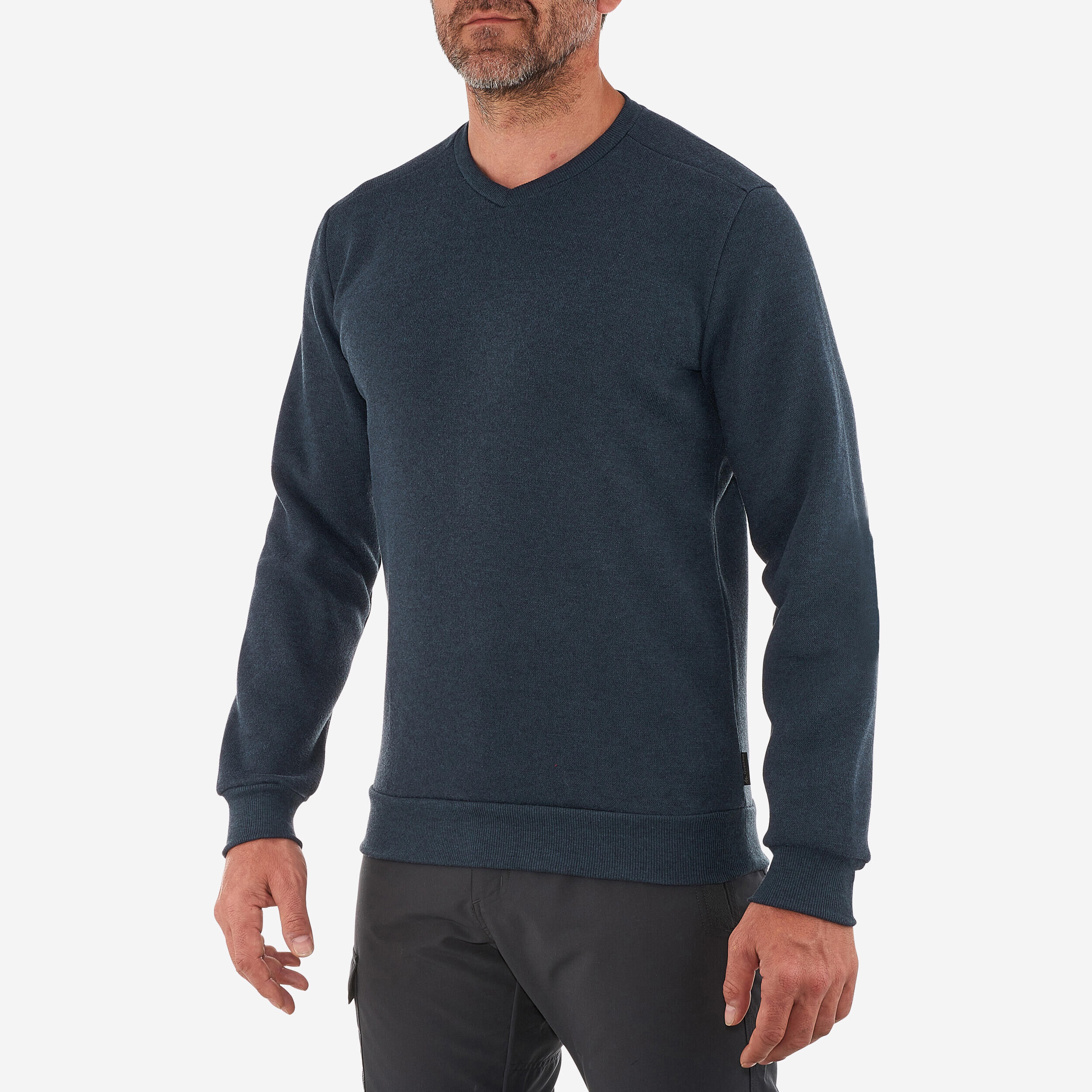 QUECHUA Men’s hiking jumper - NH150 - V-neck