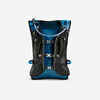 10L TRAIL RUNNING BAG UNISEX - BLUE/BLACK - Sold with 1L water bladder