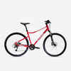 Trekingový bicykel 500 červený