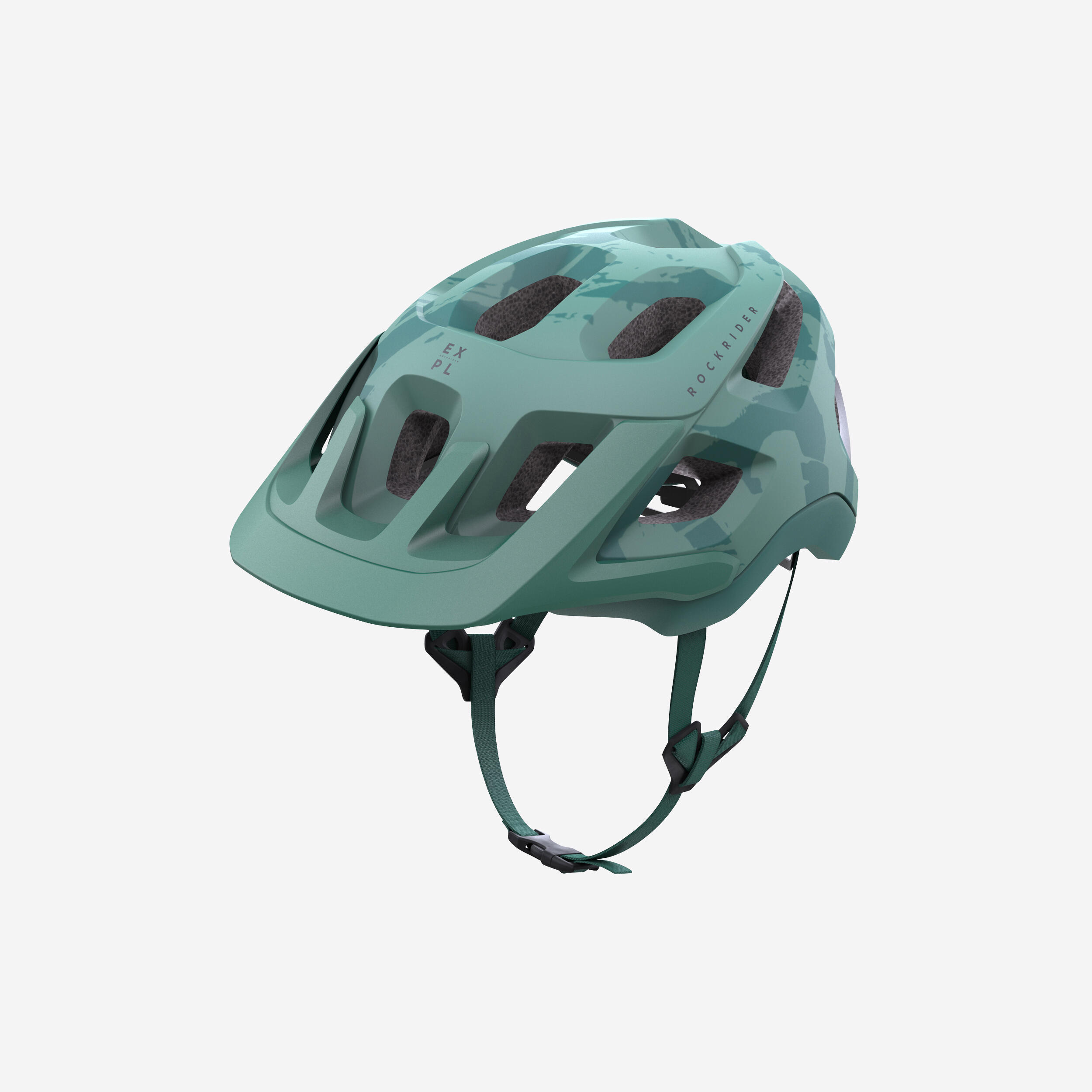 ROCKRIDER Mountain Bike Helmet EXPL 500 - Green