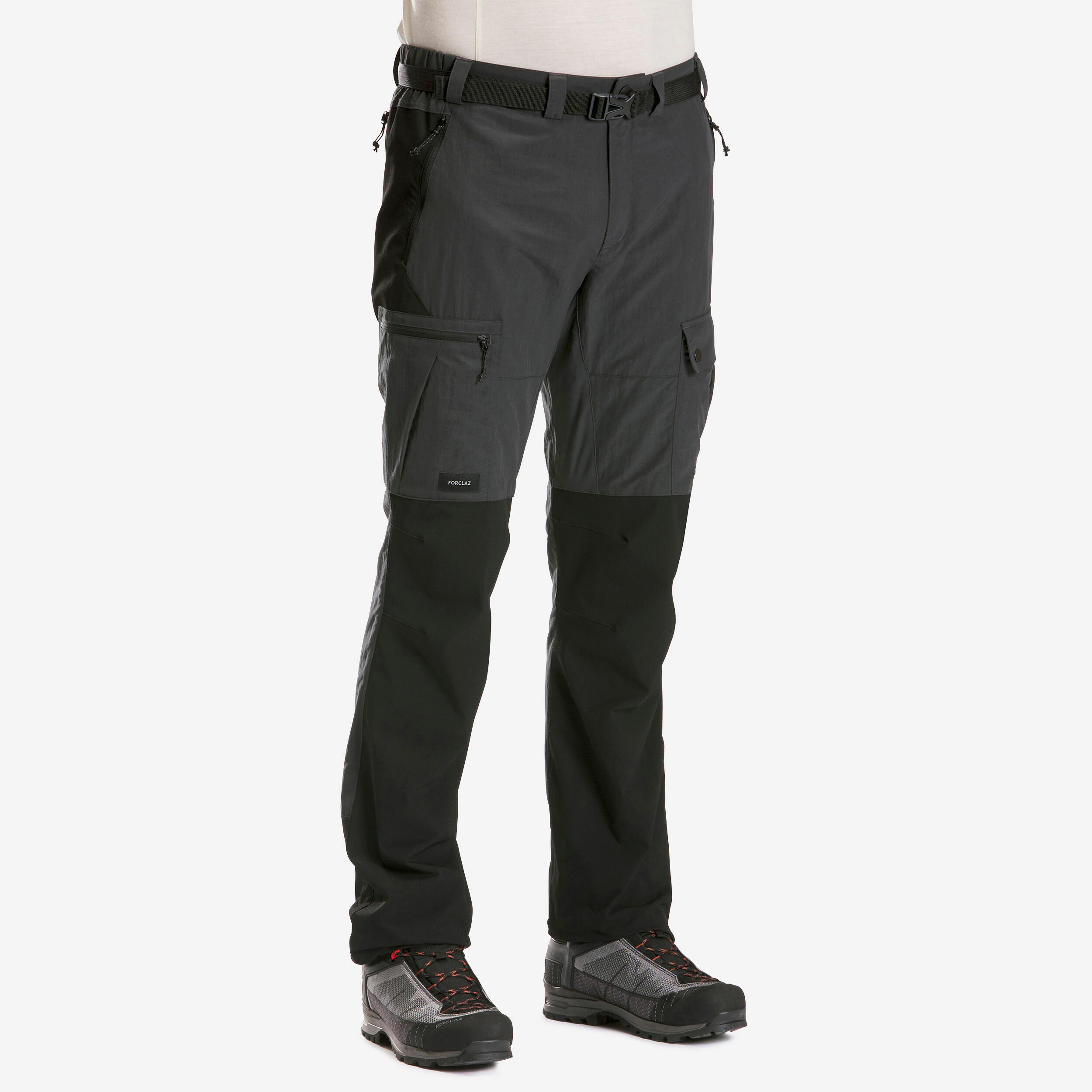 Men’s sturdy mountain trekking trousers - MT500 1/8