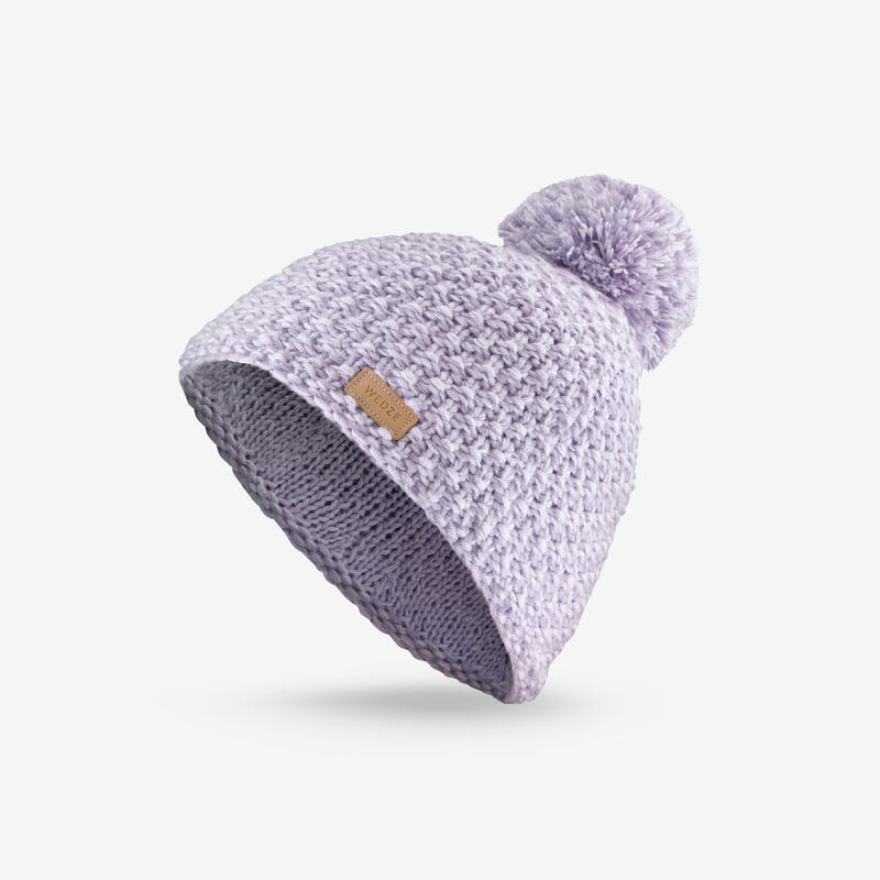 BONNET DE SKI MADE IN FRANCE ENFANT - TIMELESS - Violet