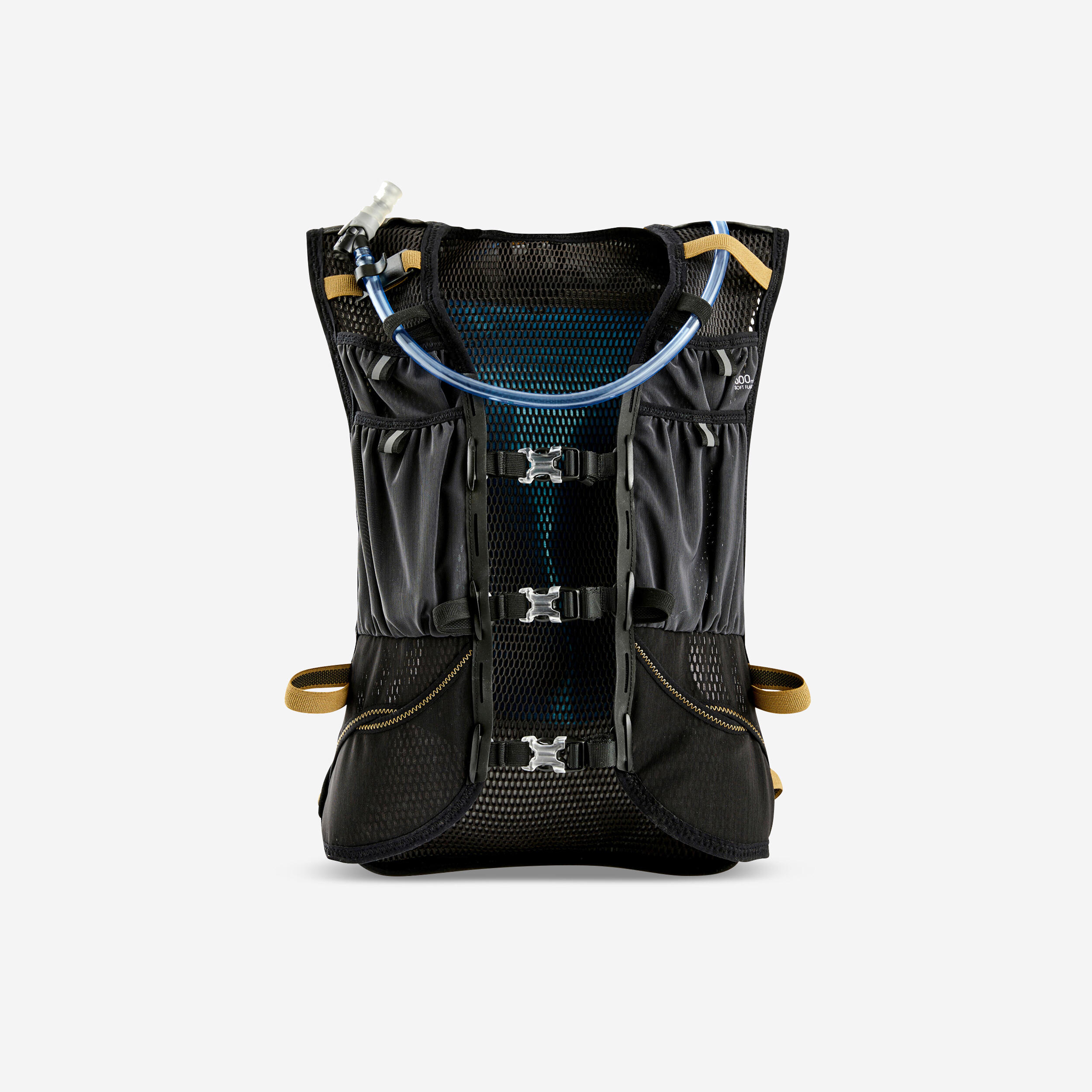 10L TRAIL RUNNING BAG UNISEX BLACK BRONZE Sold with 1L water