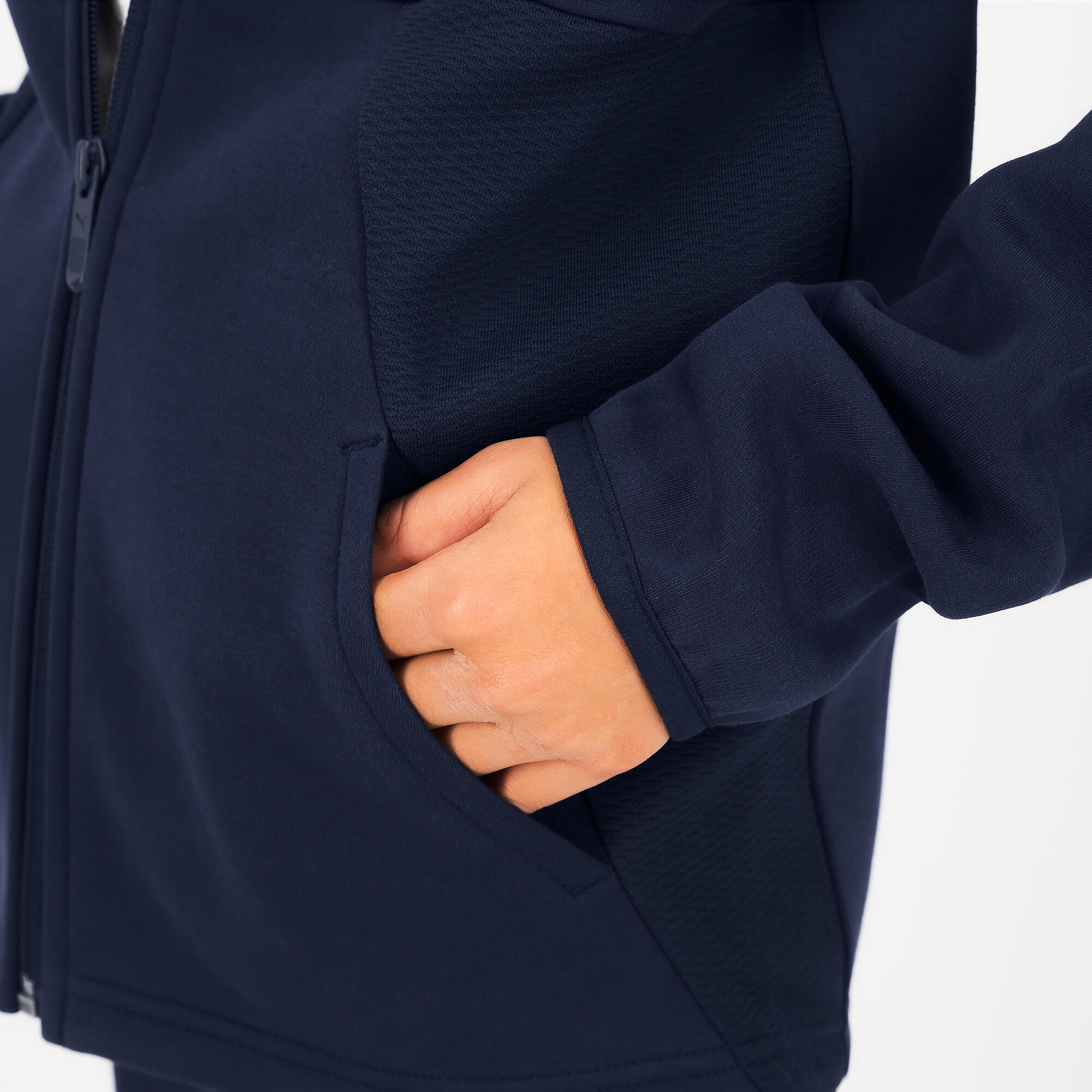 Veste à capuche Puma enfant - bleu 5/6