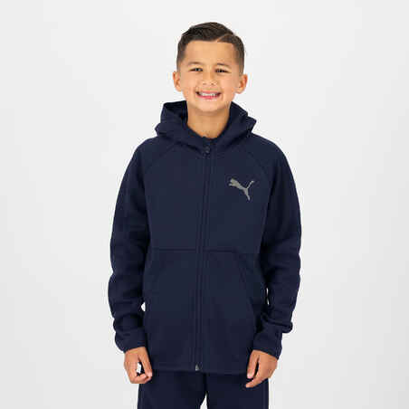 Kids' Zip-Up Hoodie - Blue