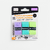Lot de 3 Surgrips de Badminton, Fun Overgrip Violet/Vert Menthe