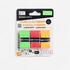 BADMINTON FUN OVERGRIP X 3 LIME RED OR