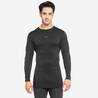 Adult Sun Protective Compression Top Full Sleeve Black