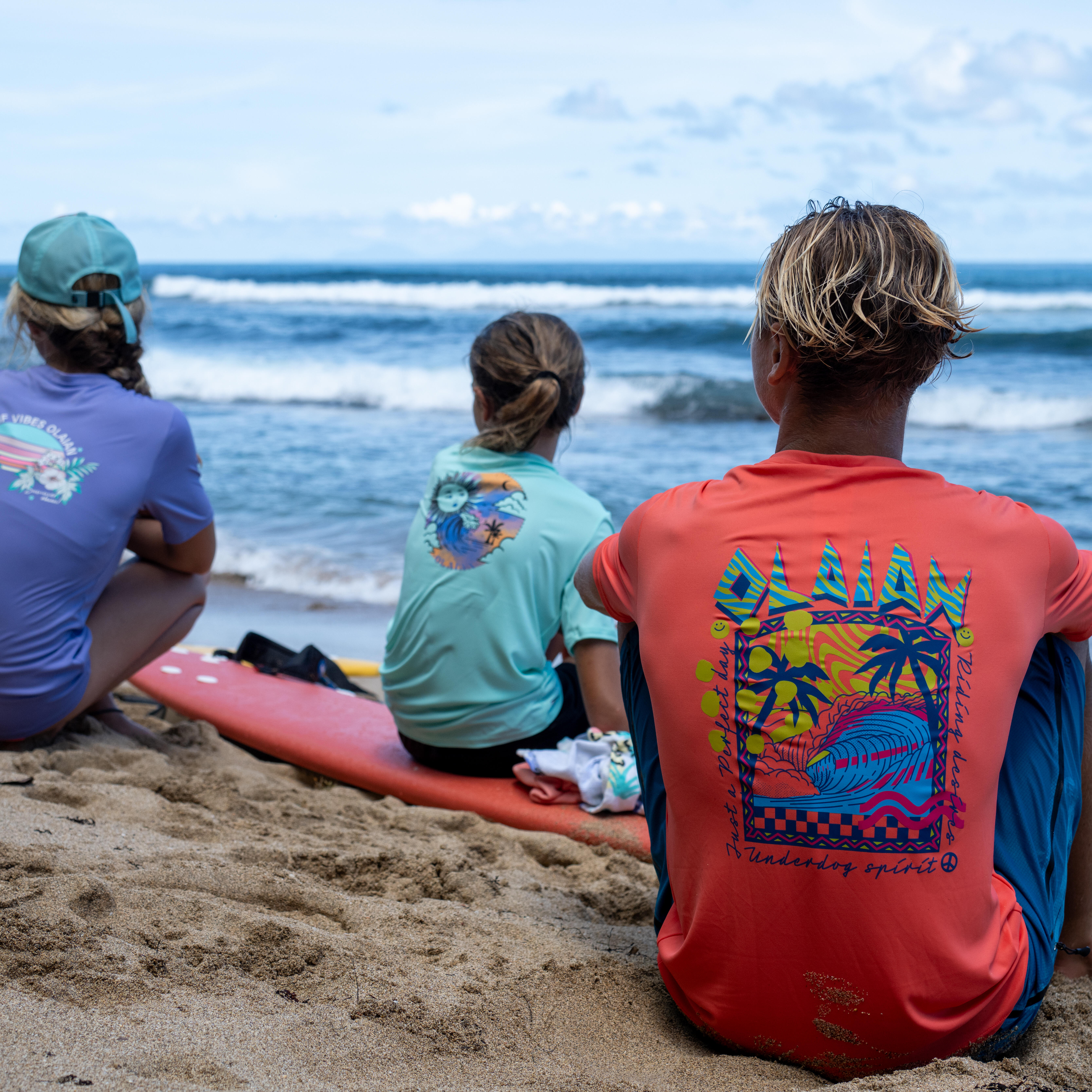 Maillot dermoprotecteur de surf à manches courtes enfant, 100 - OLAIAN