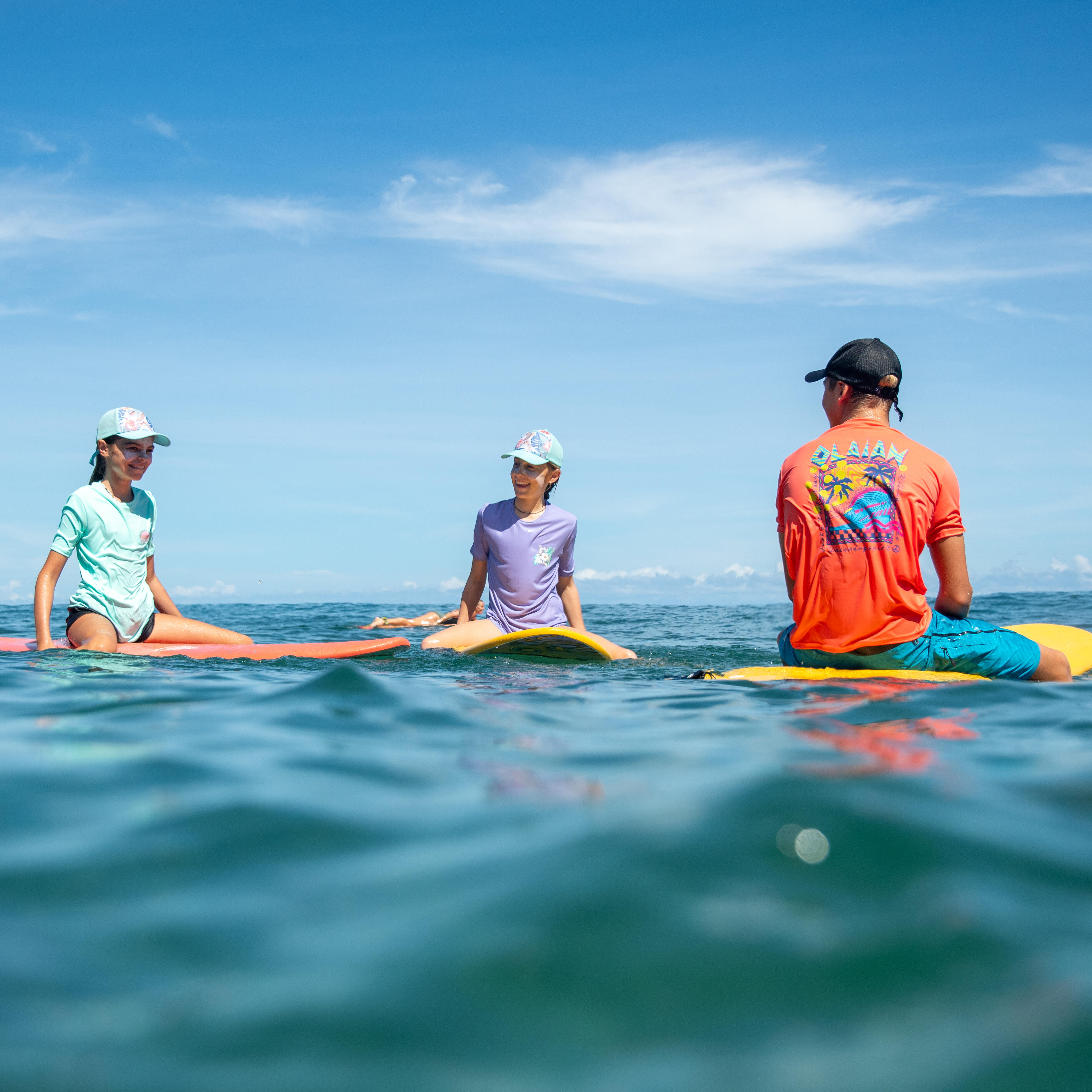 Maillot dermoprotecteur de surf à manches courtes enfant, 100 - OLAIAN