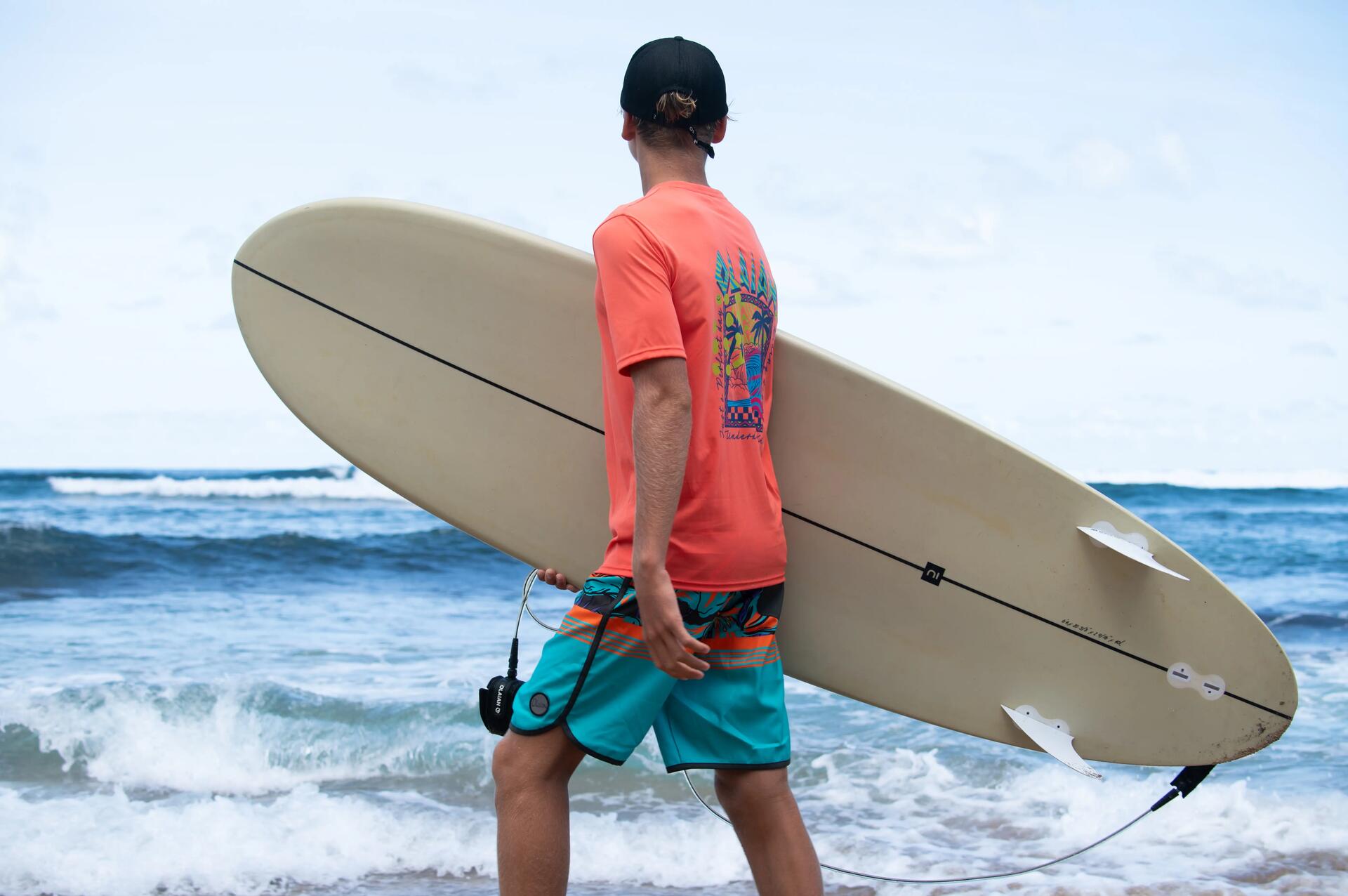 Planche de surf verte de 6 pieds